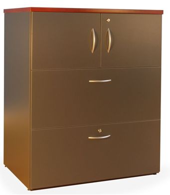 Picture of 36" 2 Drawer Lateral File Storage with Upper Doors