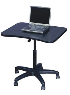 Picture of 24" x 36" Mobile Laptop Computer Table