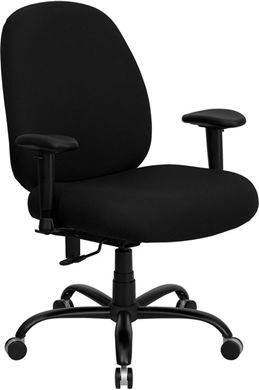 Picture of  400 LB. CAPACITY BIG & TALL BLACK MESH OFFICE CHAIR