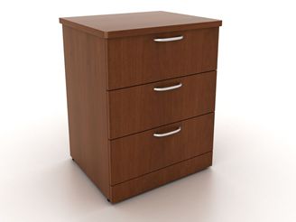 Picture of 100 + Series 3 Drawer Bedside Storage Cabinet