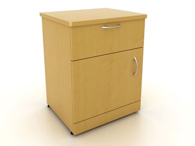 Picture of 100 + Series Door and Drawer Bedside Storage Cabinet