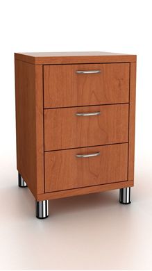 Picture of 300 Series 3 Drawer Bedside Storage Cabinet