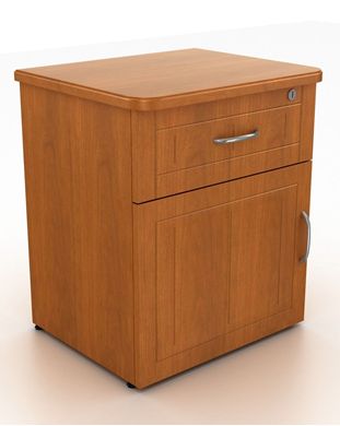 Picture of 400 Series Door and Drawer Bedside Storage Cabinet