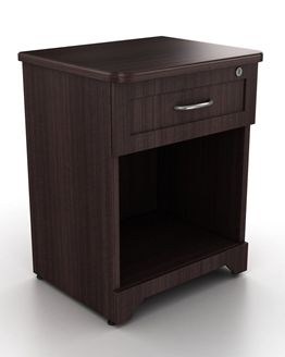 Picture of 400 Series Drawer and Open Bedside Storage Cabinet