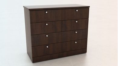 Picture of 100 + Series Healthcare 8 Drawer Dresser Storage Cabinet 