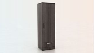 Picture of 100 + Series Healthcare Single Door Wardrobe  with Drawer Storage