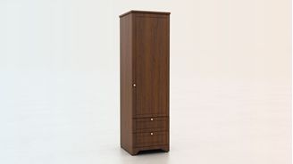 Picture of 400 Series Healthcare Single Door Wardrobe  with Drawer Storage