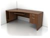Picture of 72" Computer Office Desk with Filing Cabinet and CPU Storage
