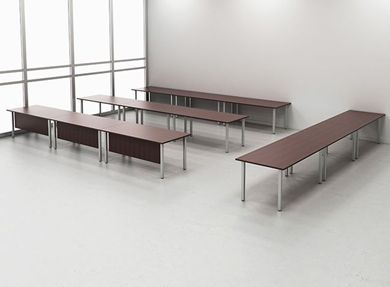 Picture of 60" Training Table with/without Modesty Panel