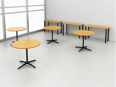 Picture of Multi Purpose Round and Rectangular Training Conference Tables