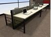 Picture of 8 Person Bench Teaming Office Desk Workstation