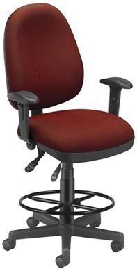 Picture of Computer Task Chair with Drafting Kit