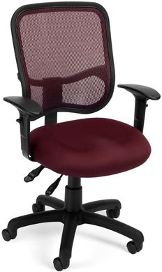 Picture of Mesh Comfort Series Ergonomic Task Chair with Arms
