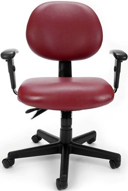 Picture of 24 Hour Anti-Microbial/Anti-Bacterial Vinyl Task Chair with Arms