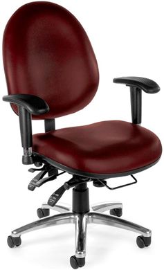 Picture of 24-Hour Big & Tall Anti-Microbial/Anti-Bacterial Vinyl Computer Task Chair