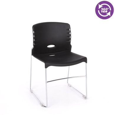 Picture of Stack Chair with Plastic Seat & Back