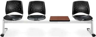 Picture of Stars 4-Unit Beam Seating with 3 Plastic Seats & 1 Table