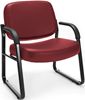 Picture of Big & Tall Anti-Microbial/Anti-Bacterial Vinyl Guest/Reception Chair with Arms