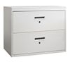 Picture of Metal Recessed 2 Drawer 30" Lateral File Cabinet
