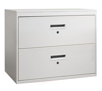 Picture of Metal Recessed 2 Drawer 36" Lateral File Cabinet