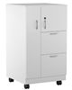 Picture of Trace Mobile Metal Combo Wardrobe Tower Storage Cabinet
