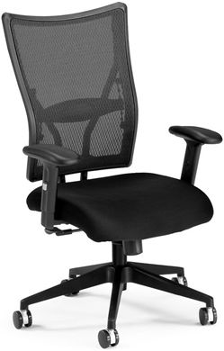 Picture of Talisto Series Executive Mid-Back Fabric & Mesh Chair