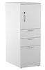 Picture of Trace Metal Single Door Cupboard Tower with Filing Drawers