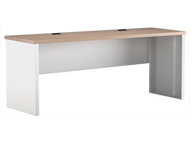 Picture of 24" x 30" Metal Desk Shell with Partial Modesty