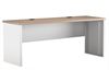 Picture of 24" x 60" Metal Desk Shell with Partial Modesty