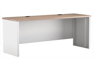 Picture of 24" x 42" Metal Desk Shell with Partial Modesty