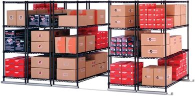 Picture of X5 Lite - 5 4-Shelf Units, 36" x 18", Tracks Included