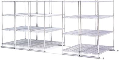 Picture of X5 Preconfigured Kit-5 Units, 4 Shelves Each, 18" x 36" with Tracks Included