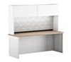 Picture of 24" x 48" Metal Desk Shell with Full Modesty with Closed Overhead Storage