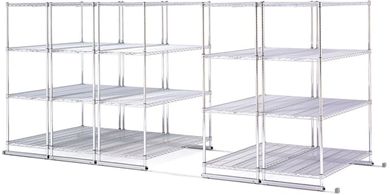 Picture of X5 Preconfigured Kit-5 Units, 4 Shelves Each, 18" x 60" with Tracks Included