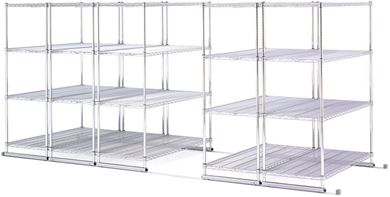 Picture of X5 Preconfigured Kit-5 Units, 4 Shelves Each, 24" x 36" with Tracks Included