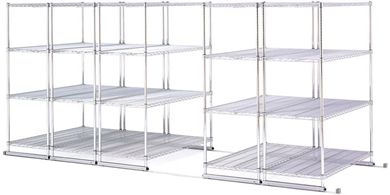 Picture of X5 Preconfigured Kit-5 Units, 4 Shelves Each, 24" x 60" with Tracks Included