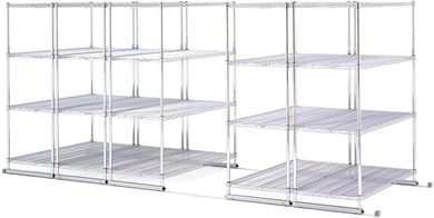 Picture of X5 Preconfigured Kit-5 Units, 4 Shelves Each, 24" x 72" with Tracks Included