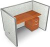 Picture of 60" Straight Cubicle Desk Workstation