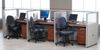 Picture of Cluster of 3 Cubicle 48 " Straight Desk Workstation