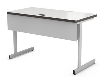 Picture of Abco New Medley 24" x 48" Training Table with Wire Management Tray