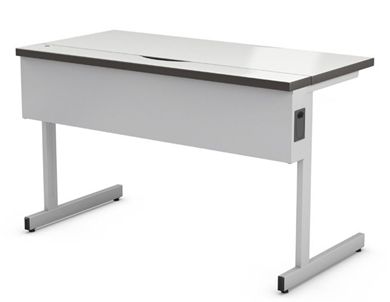 Picture of Abco New Medley 30" x 72" Training Table with Secure Wire Management Tray