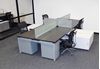 Picture of Cluster of 4 Person Bench Seating Teaming Workstation with Filing Storage and Power Management