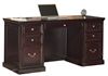 Picture of Traditional 60"W Double Pedestal Office Desk Workstation