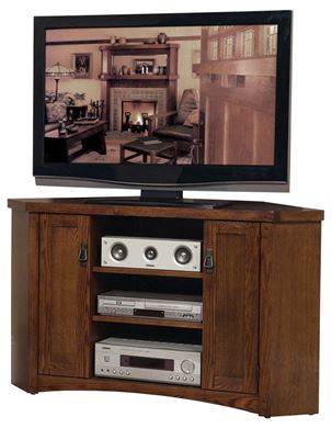 Picture of Transitional Corner TV Storage Stand