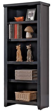 Picture of Modern Wood 5 Shelf Open Bookcase