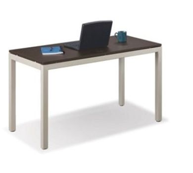 Picture of Sleek Contemporary 24" x 48" Steel Base Laminate Table
