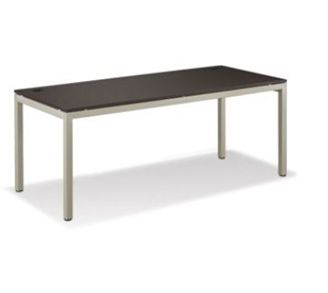 Picture of Sleek Contemporary 24" x 60" Steel Base Laminate Table