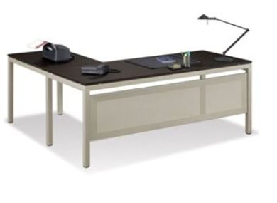 Picture of Sleek Contemporary 72" L Shape Office Desk Table