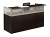 Picture of Sleek Contemporary 72" Straight Reception Desk Workstation