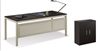 Picture of Contemporary 2 Person 72" Training Table with 2 Door Storage